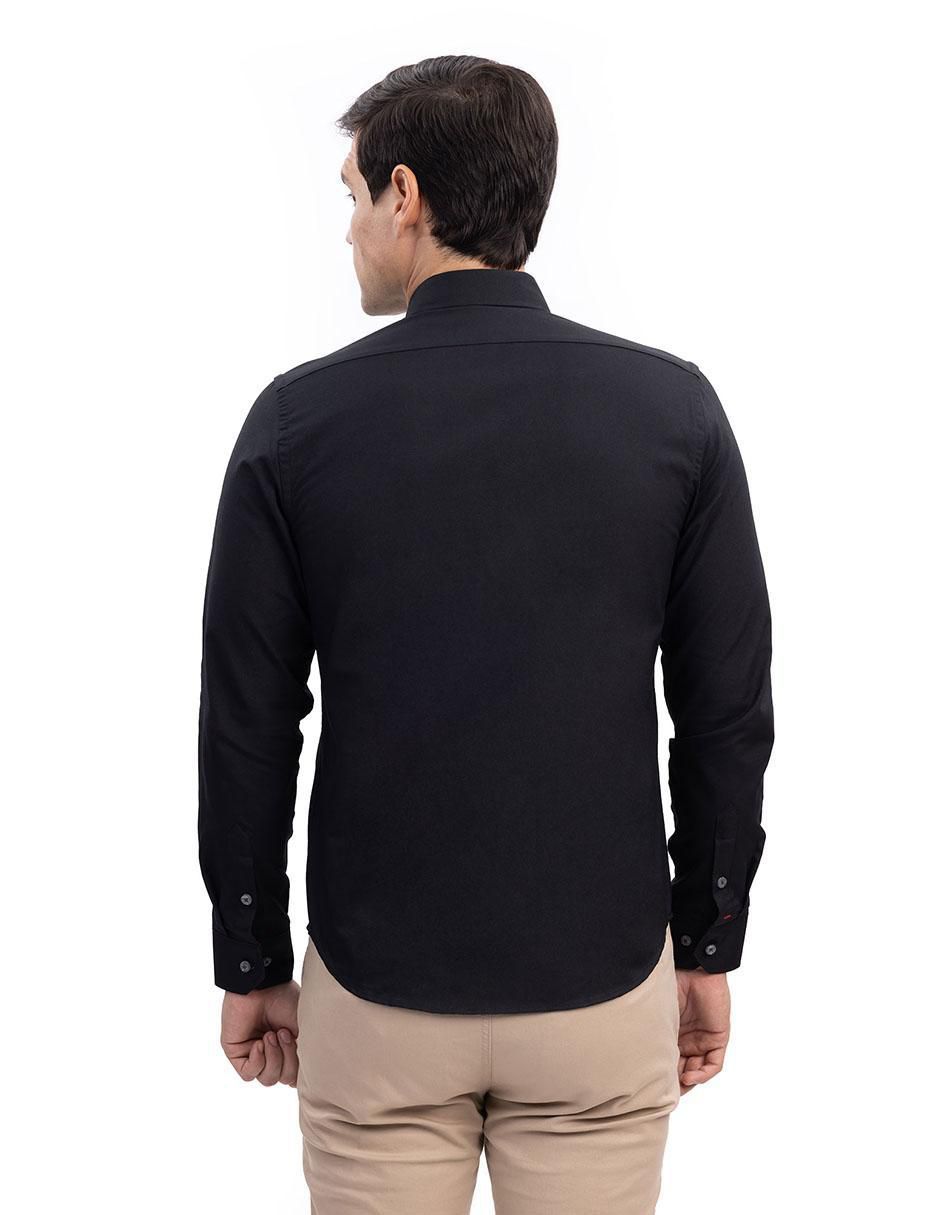"camisa/sobrecamisa" casual nautica jeans "de" (si aplica) algodón "manga" larga "para hombre"