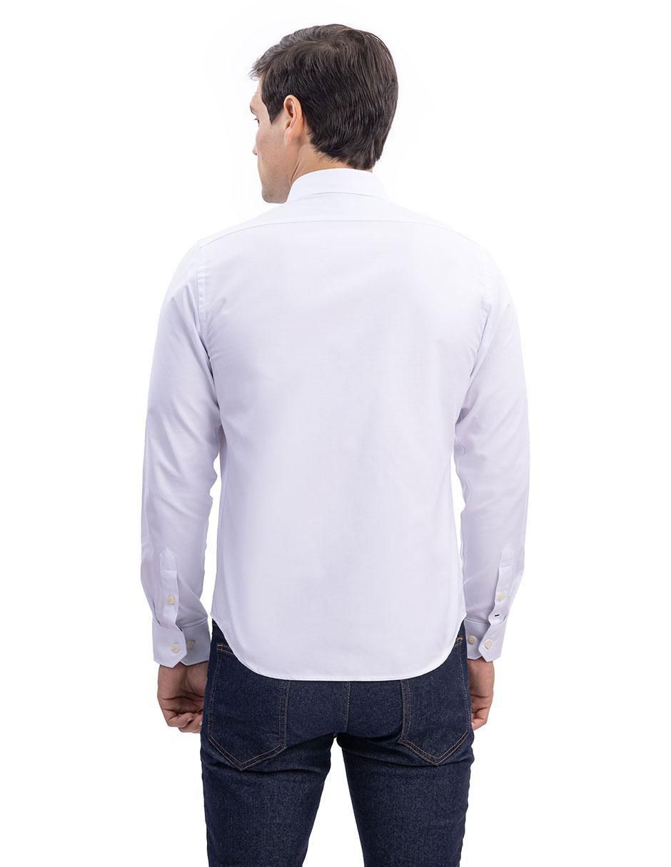 Camisa casual de algodón manga larga para hombre 3