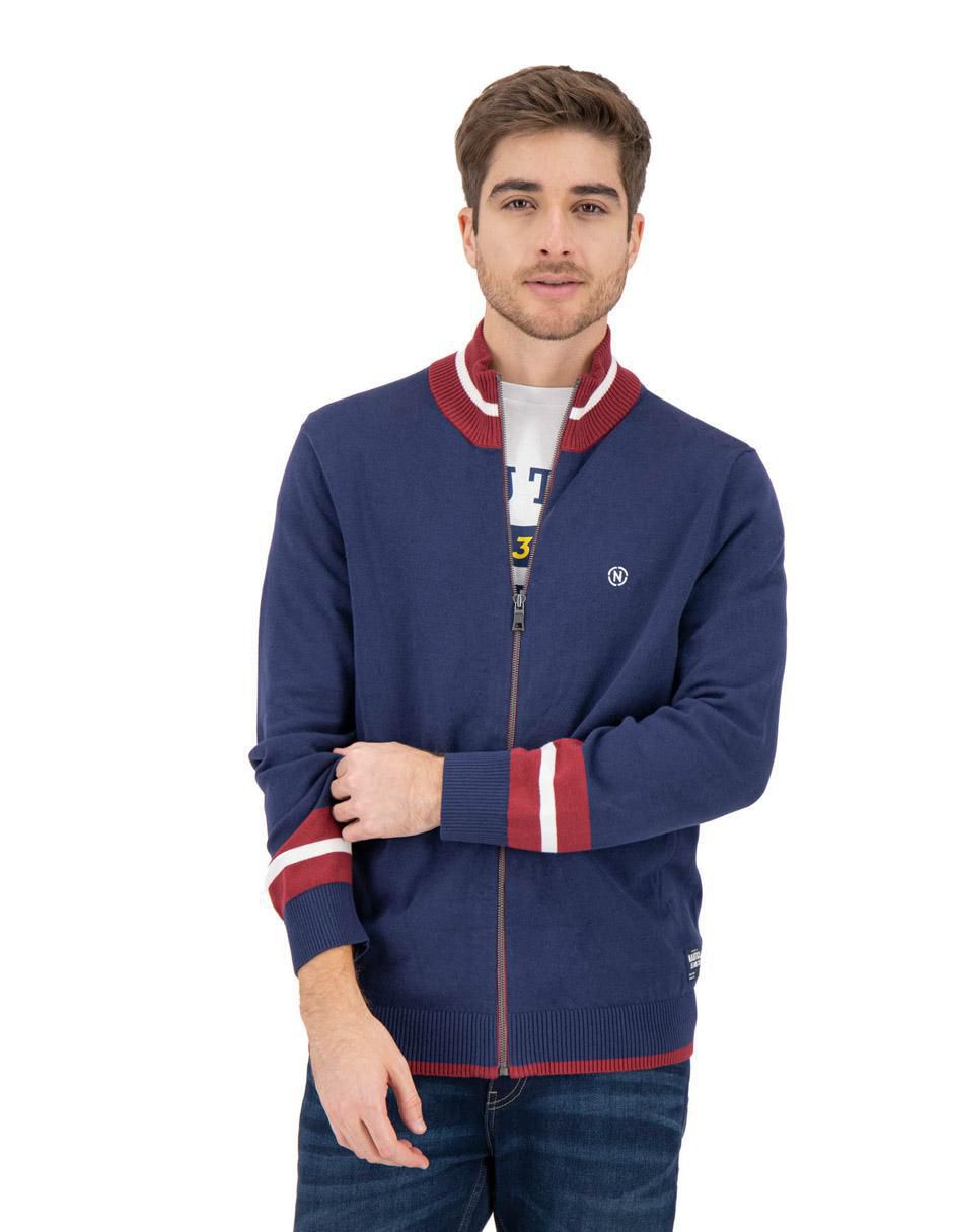 Suuéter cuello con cierre para hombre Suuéter cuello con cierre para hombre