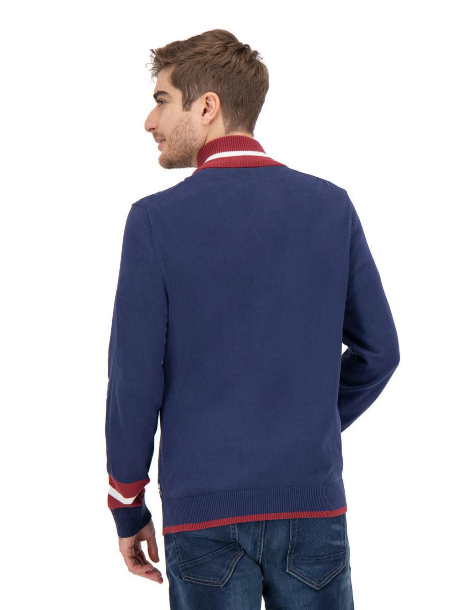 Suuéter cuello con cierre para hombre 4