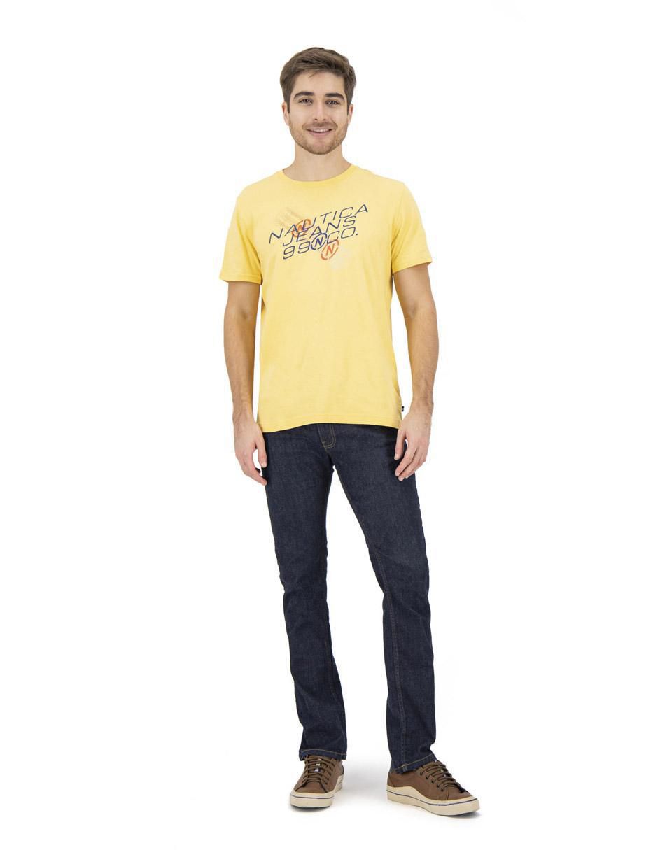 Playera cuello redondo para hombre