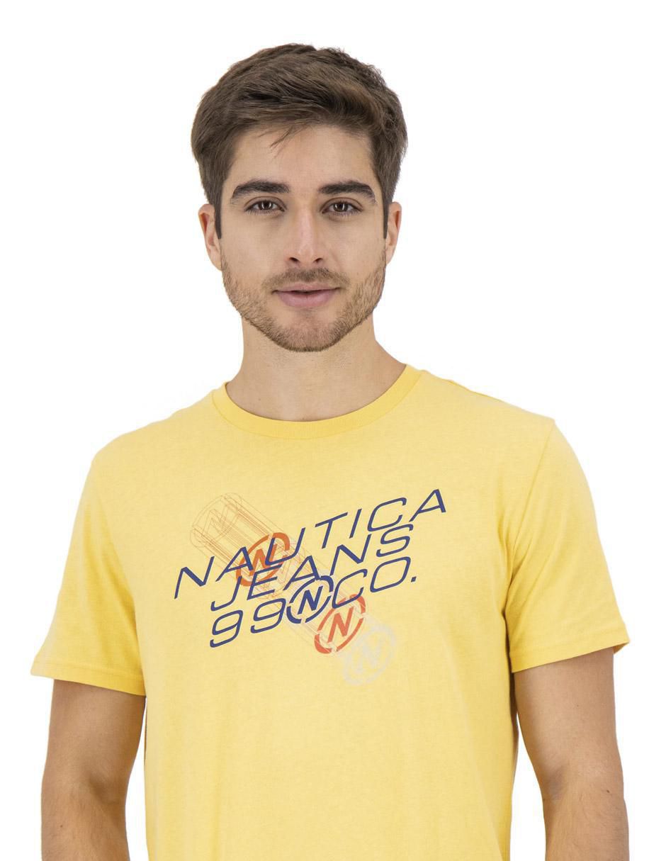 Playera cuello redondo para hombre