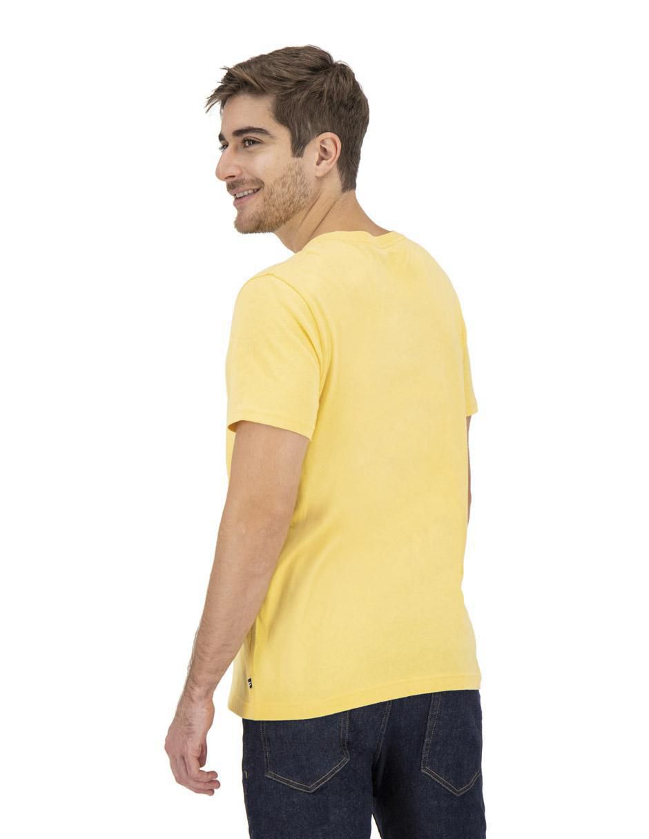 Playera cuello redondo para hombre