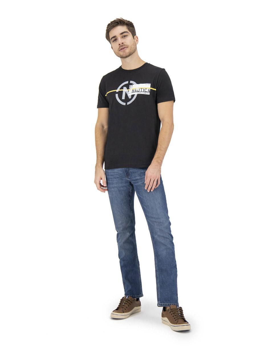Playera cuello redondo para hombre