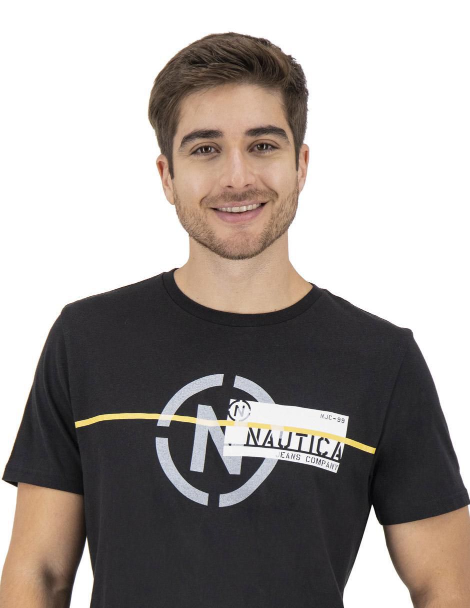 Playera cuello redondo para hombre