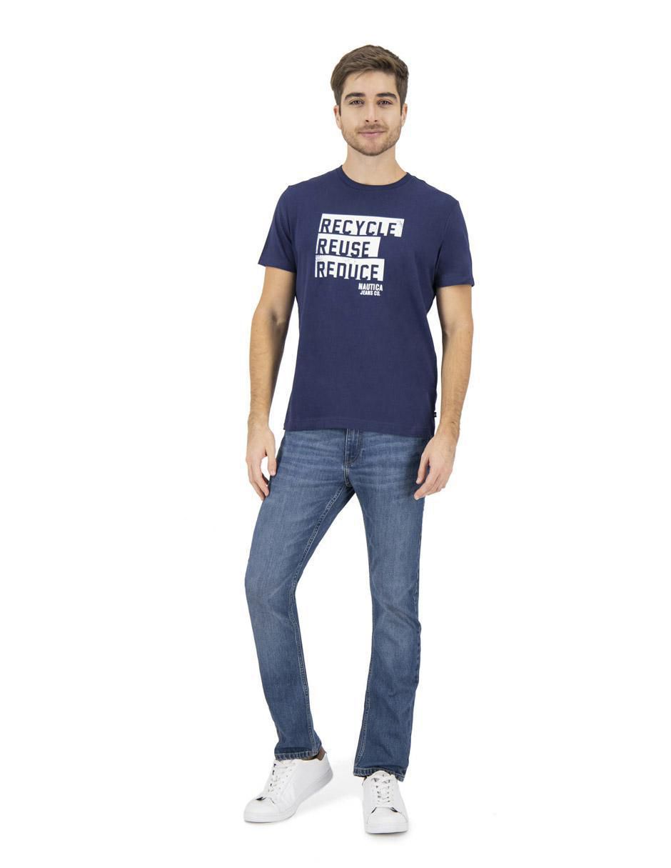 Playera cuello redondo para hombre