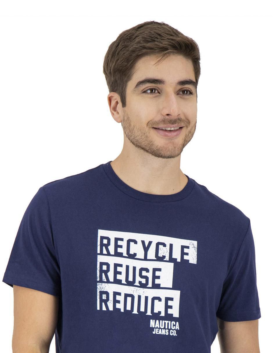 Playera cuello redondo para hombre
