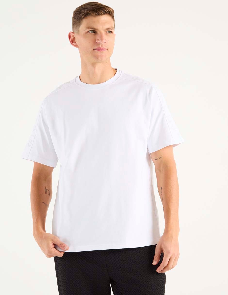 Playera cuello redondo para hombre