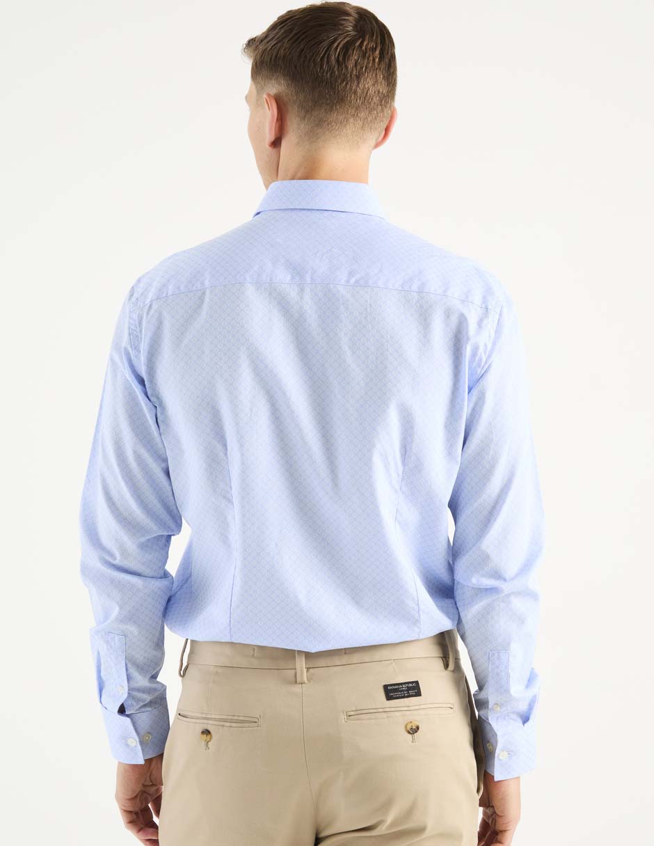 Camisa casual de algodón manga larga para hombre 2