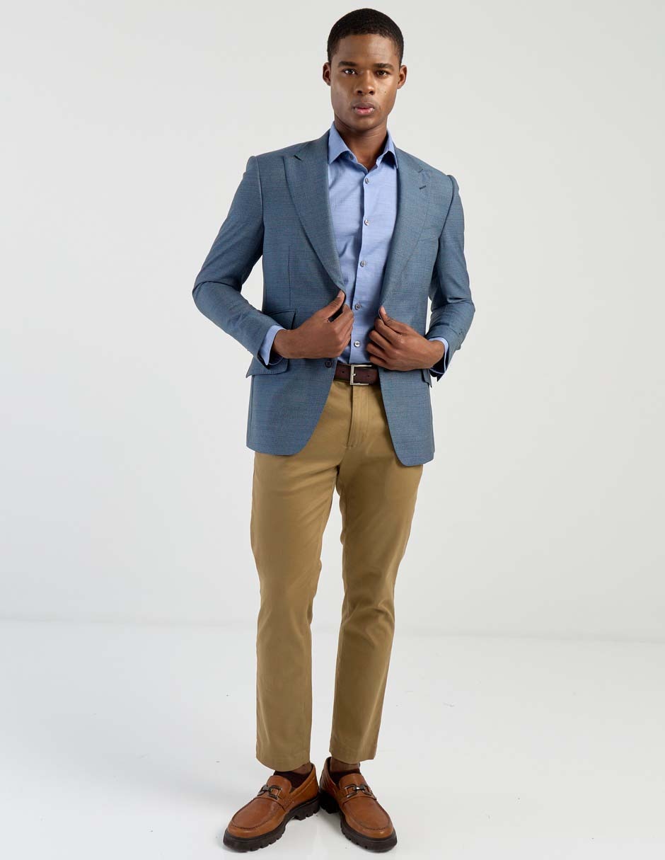 Camisa casual de algodón manga larga para hombre 3