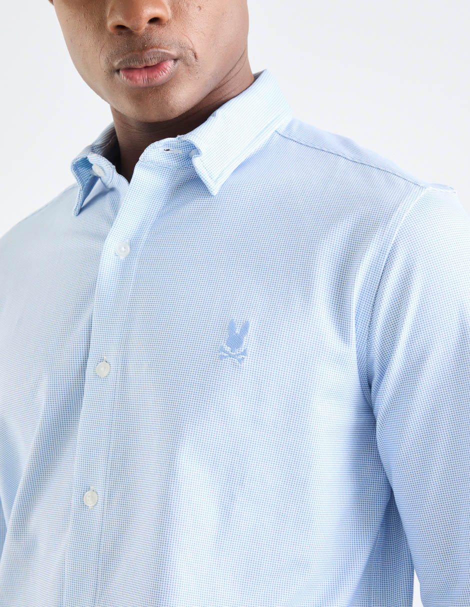 Camisa casual de algodón manga larga para hombre 4