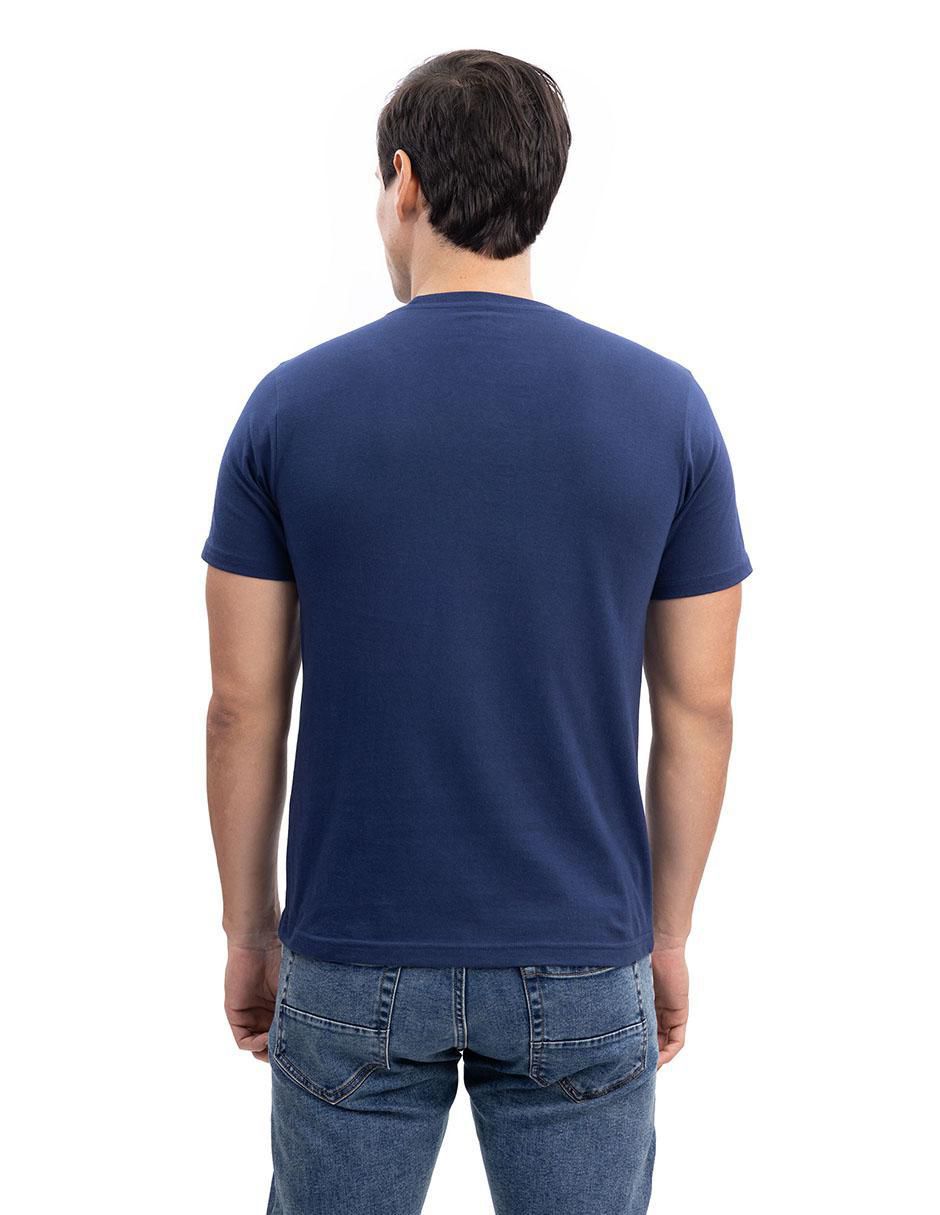 Playera cuello redondo para hombre