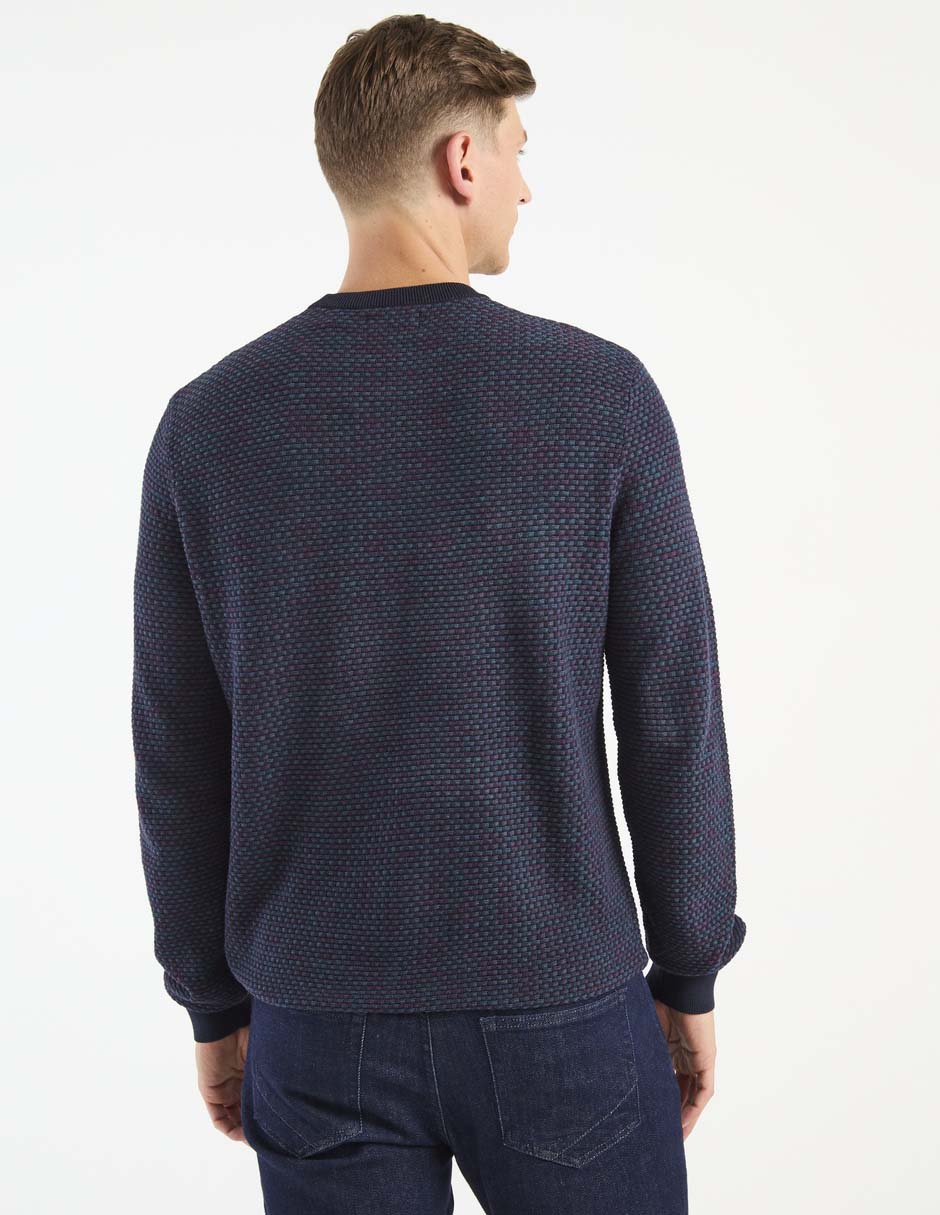 Suéter cuello redondo para hombre 2