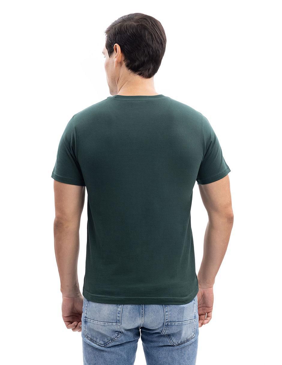 Playera cuello redondo para hombre