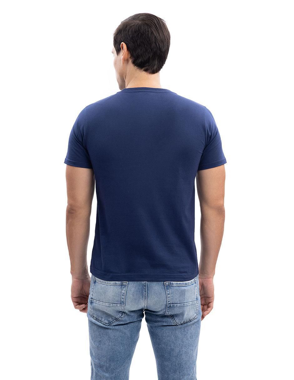 Playera cuello redondo para hombre