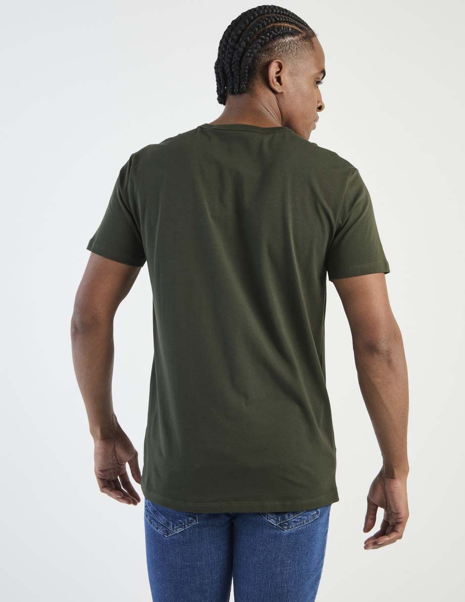 Playera cuello redondo para hombre 2