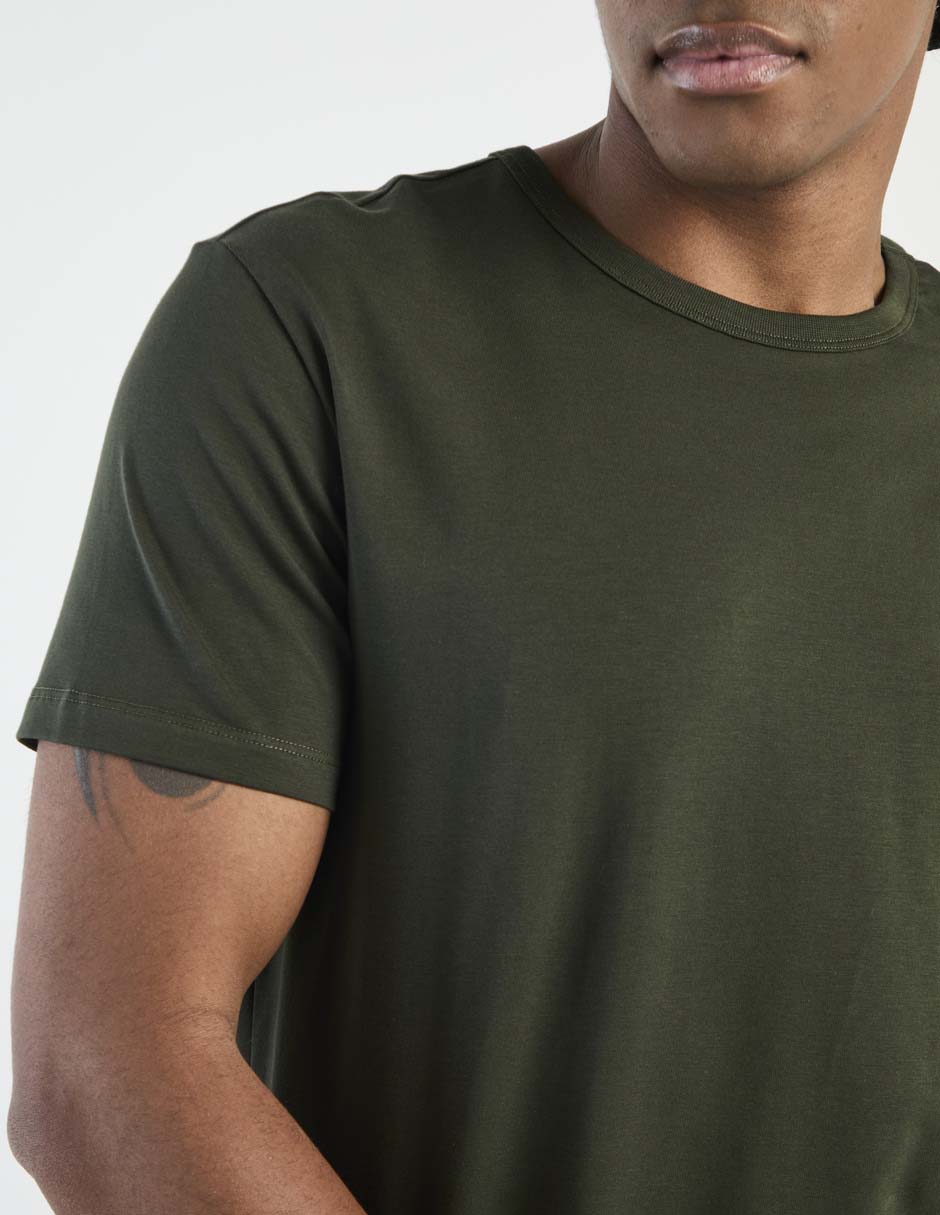 Playera cuello redondo para hombre 4