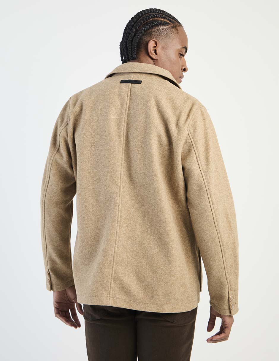 Sobrecamisa casual manga larga para hombre 2