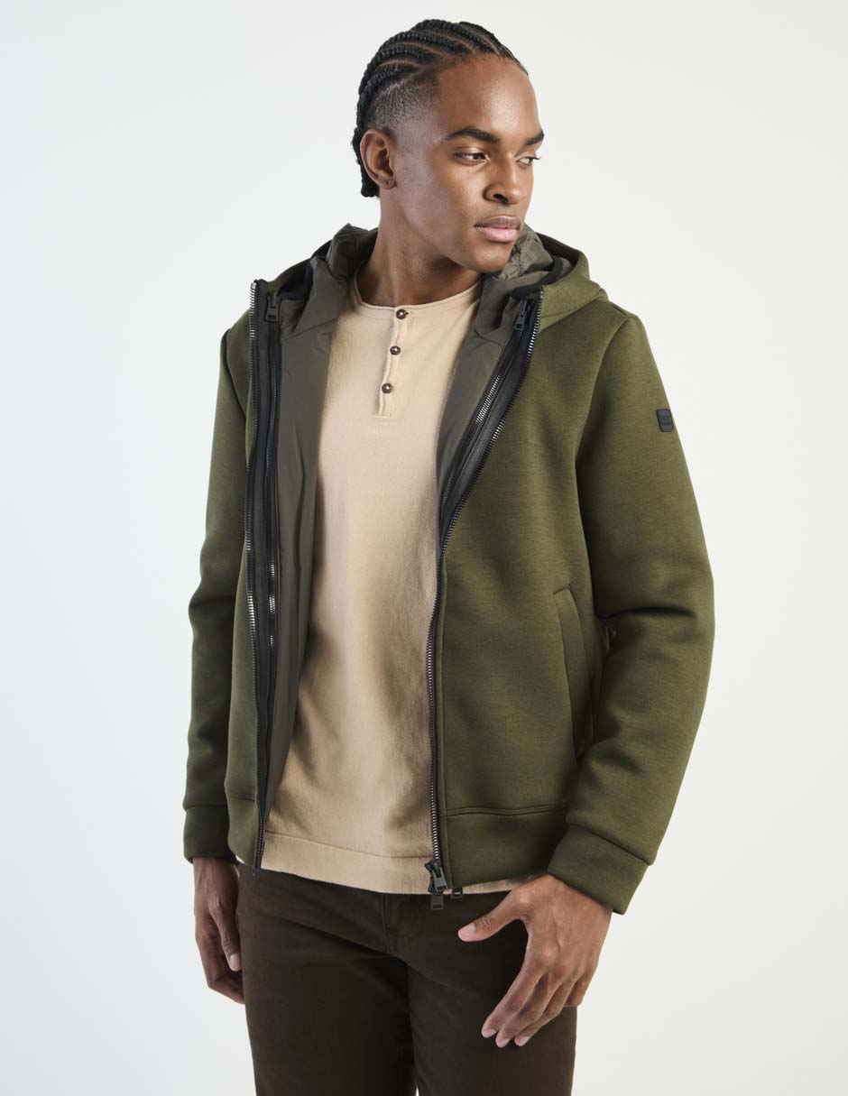 Chamarra casual con bolsillos para hombre Chamarra casual con bolsillos para hombre