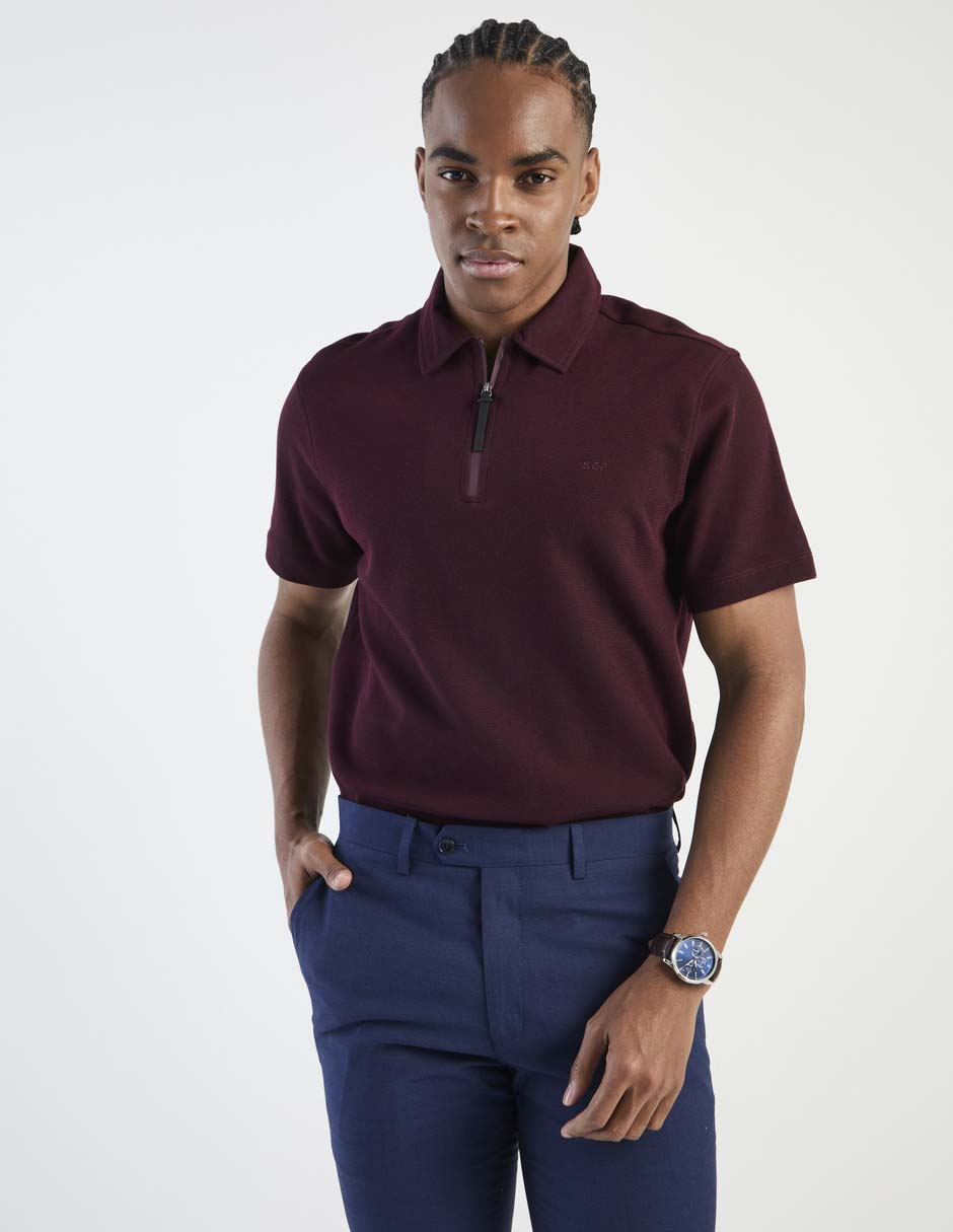 Playera tipo polo para hombre