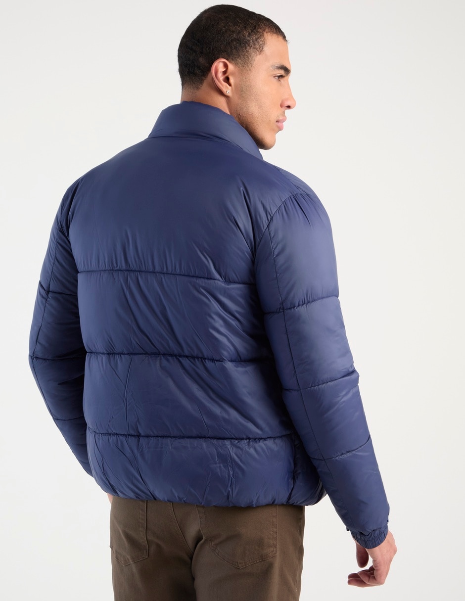 Chamarra acolchada capitonada para hombre 2