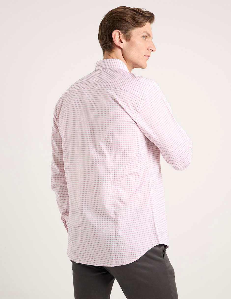 Camisa casual de algodón manga larga para hombre 2
