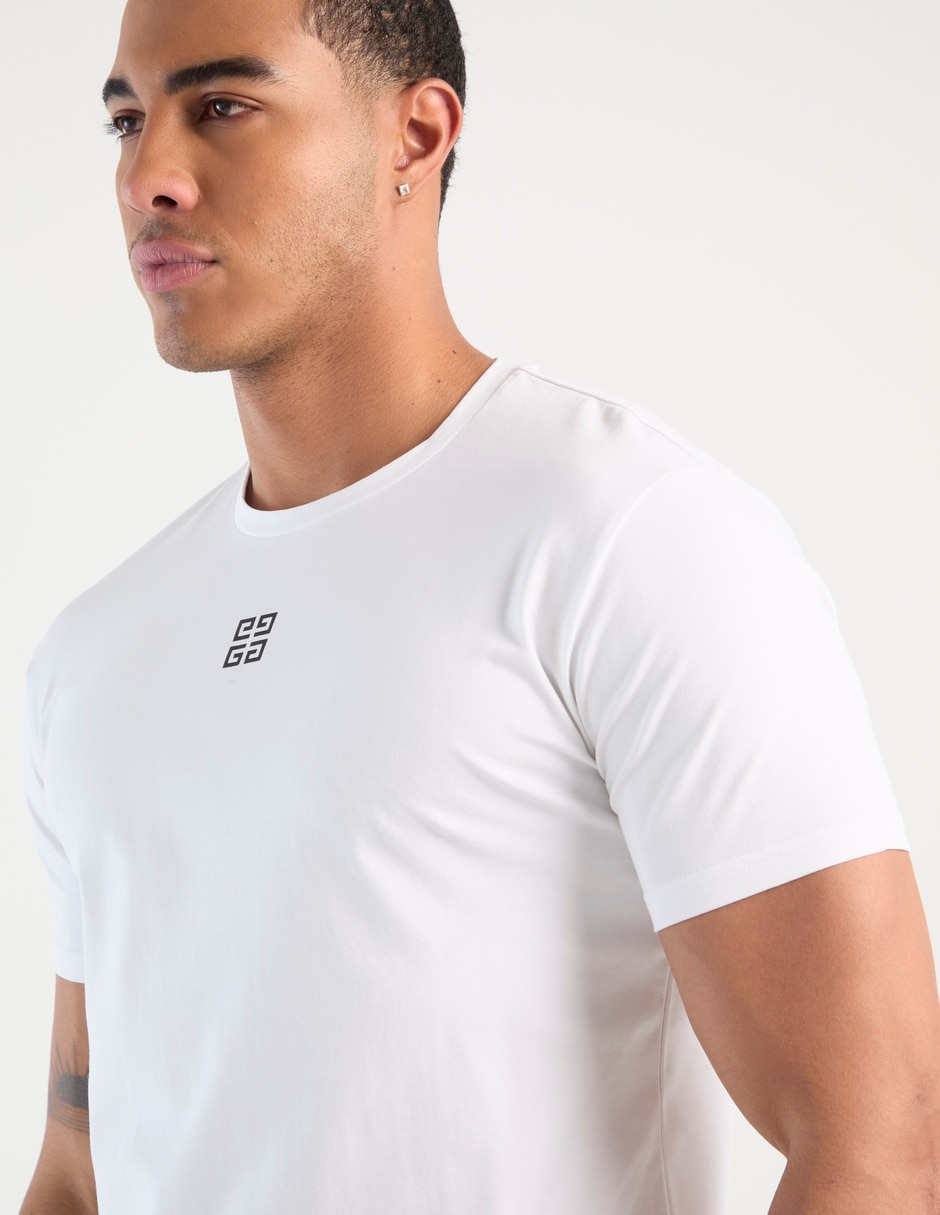 Playera cuello redondo para hombre 4