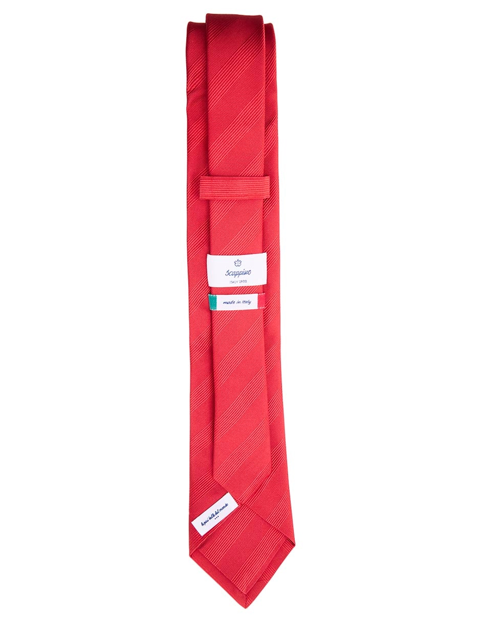 CORBATA SCAPPINO COMA000495OI25, ROJO