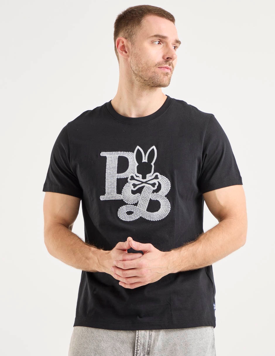 Playera cuello redondo para hombre