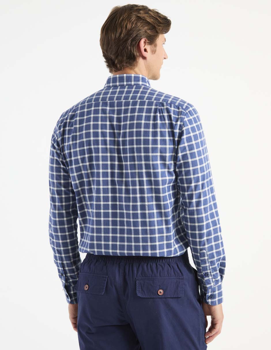 CAMISA SCAPPINO CSMO0, M, AZUL OBSCURO