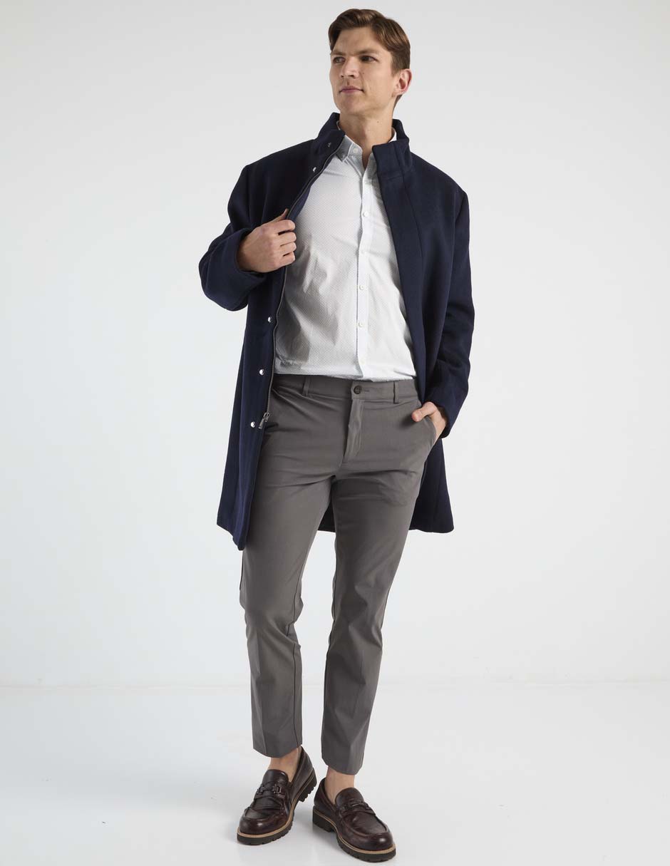 Camisa casual de algodón manga larga para hombre 3