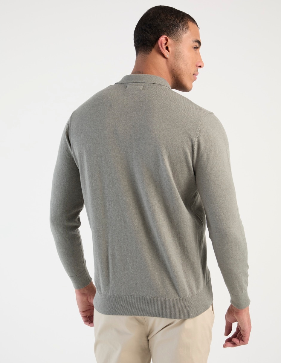 SUETER SCAPPINO SWMO0, XG, VERDE OLIVO