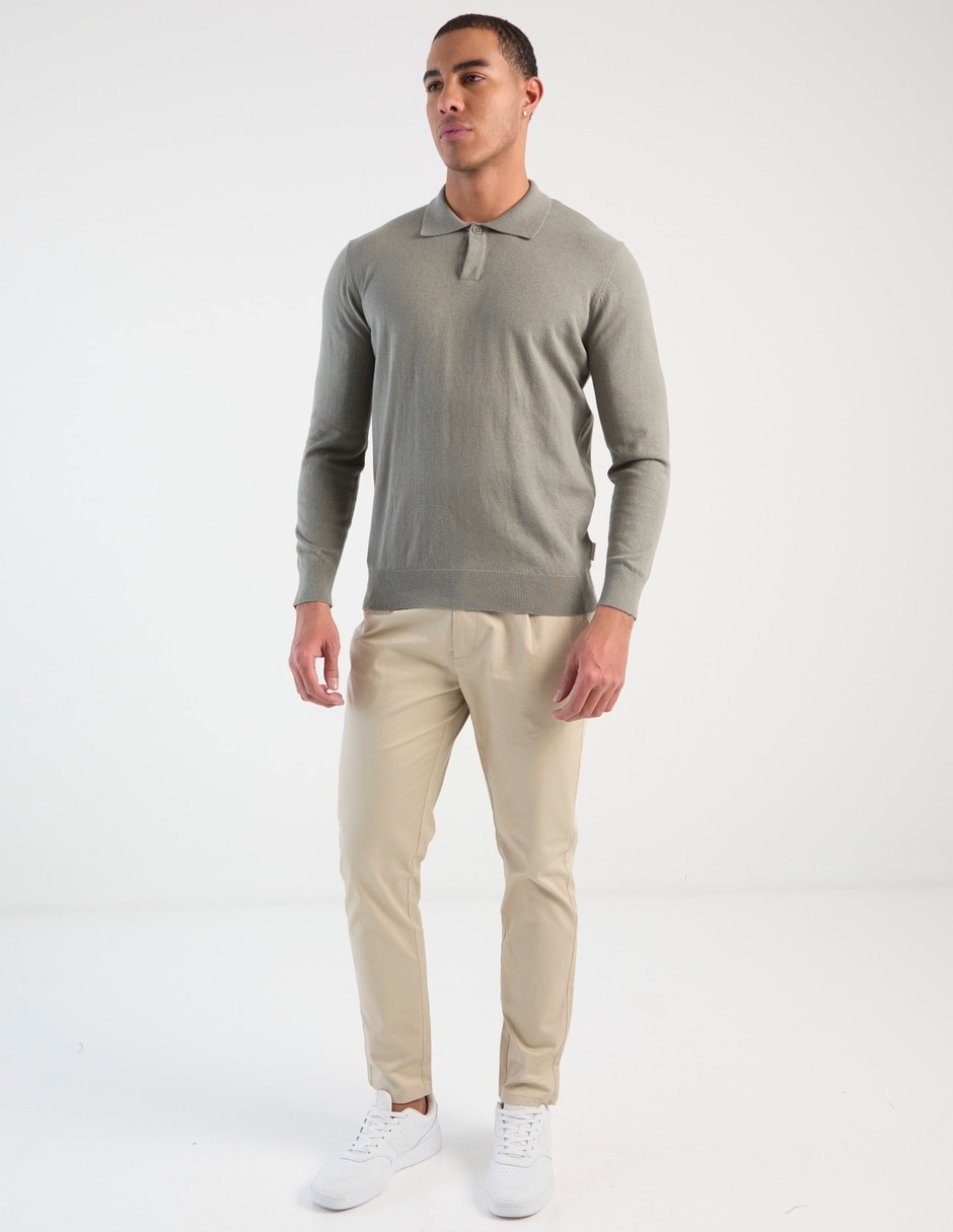 SUETER SCAPPINO SWMO0, XG, VERDE OLIVO