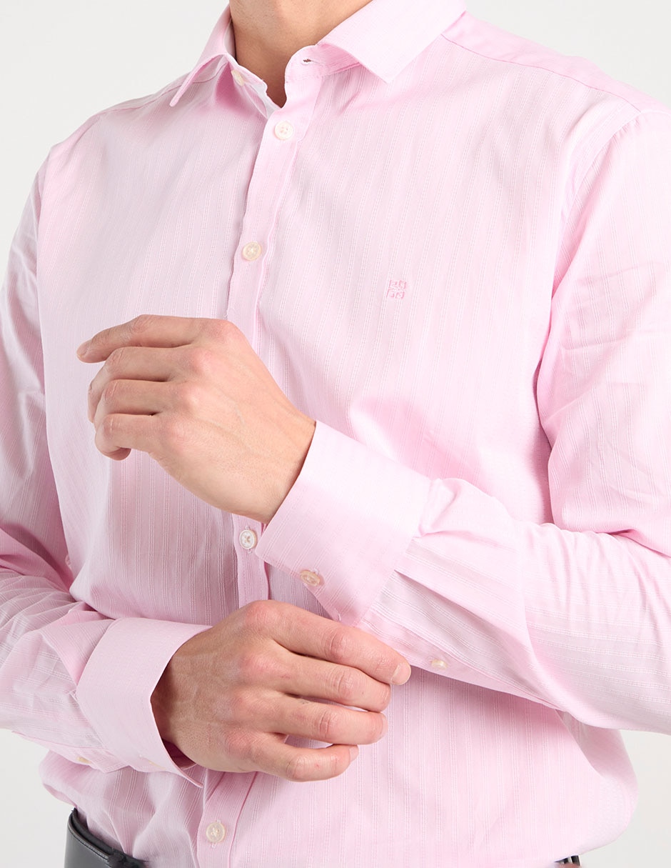 Camisa casual de algodón manga larga para hombre 5