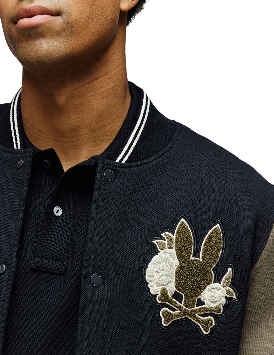 Chamarra bomber con bolsillos para hombre 3