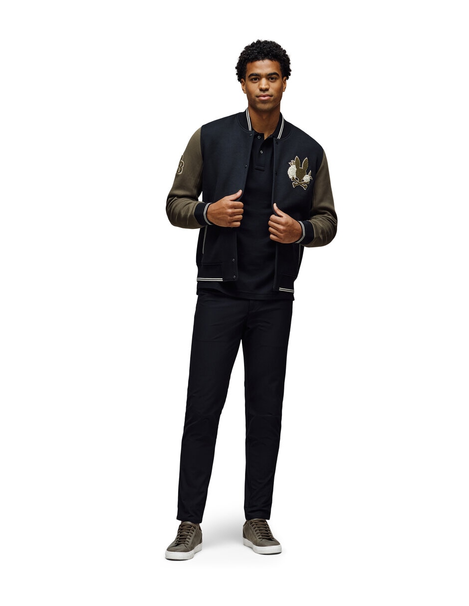 Chamarra bomber con bolsillos para hombre 5