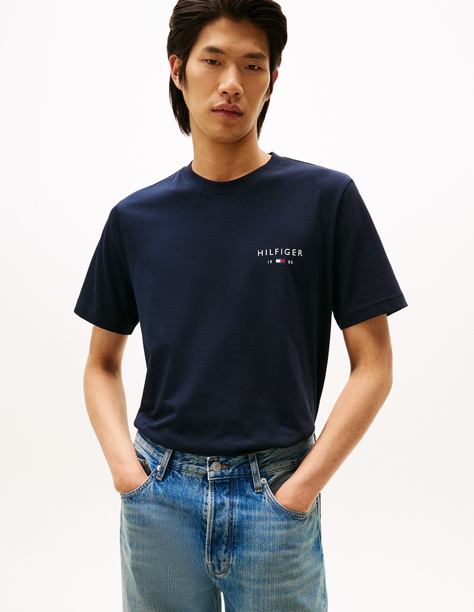 Playera cuello redondo para hombre