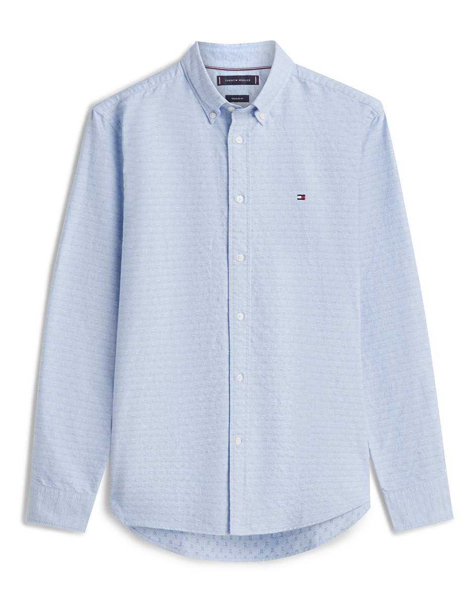 Camisa casual de algodón manga larga para hombre Camisa casual de algodón manga larga para hombre