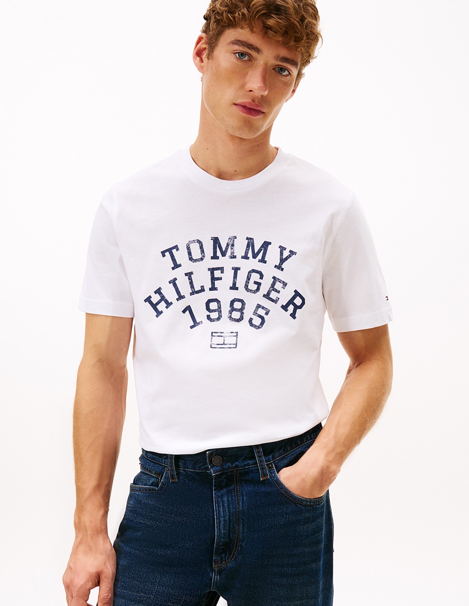 Playera cuello redondo para hombre