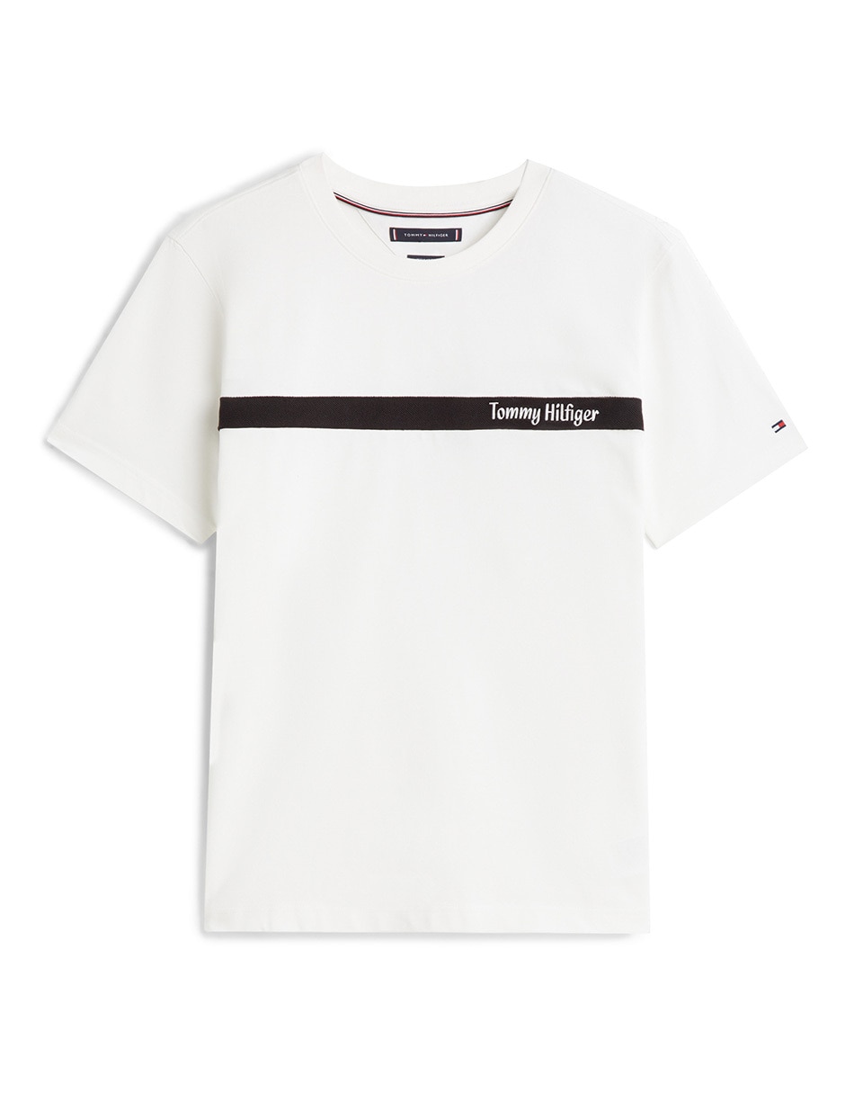 Playera cuello redondo para hombre