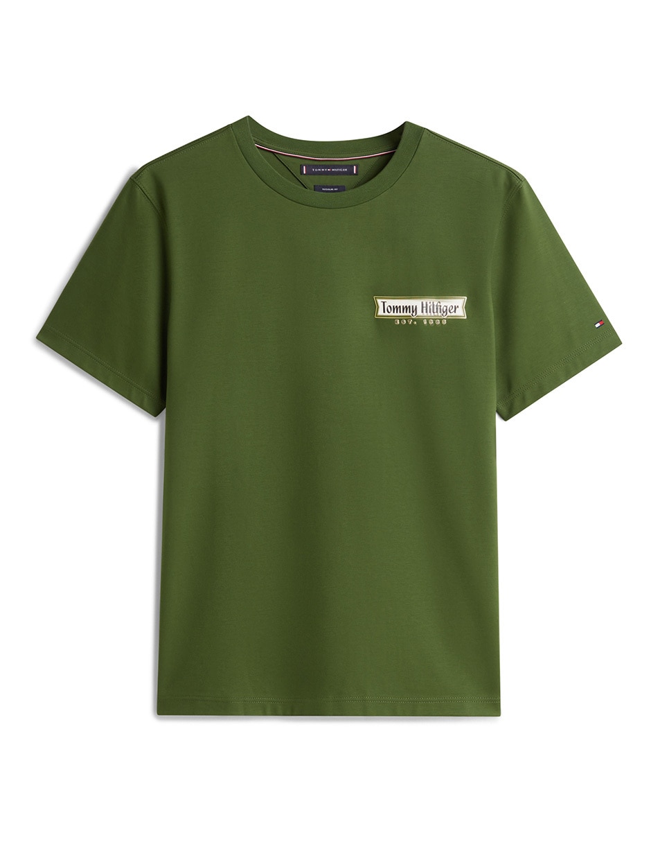 Playera cuello redondo para hombre
