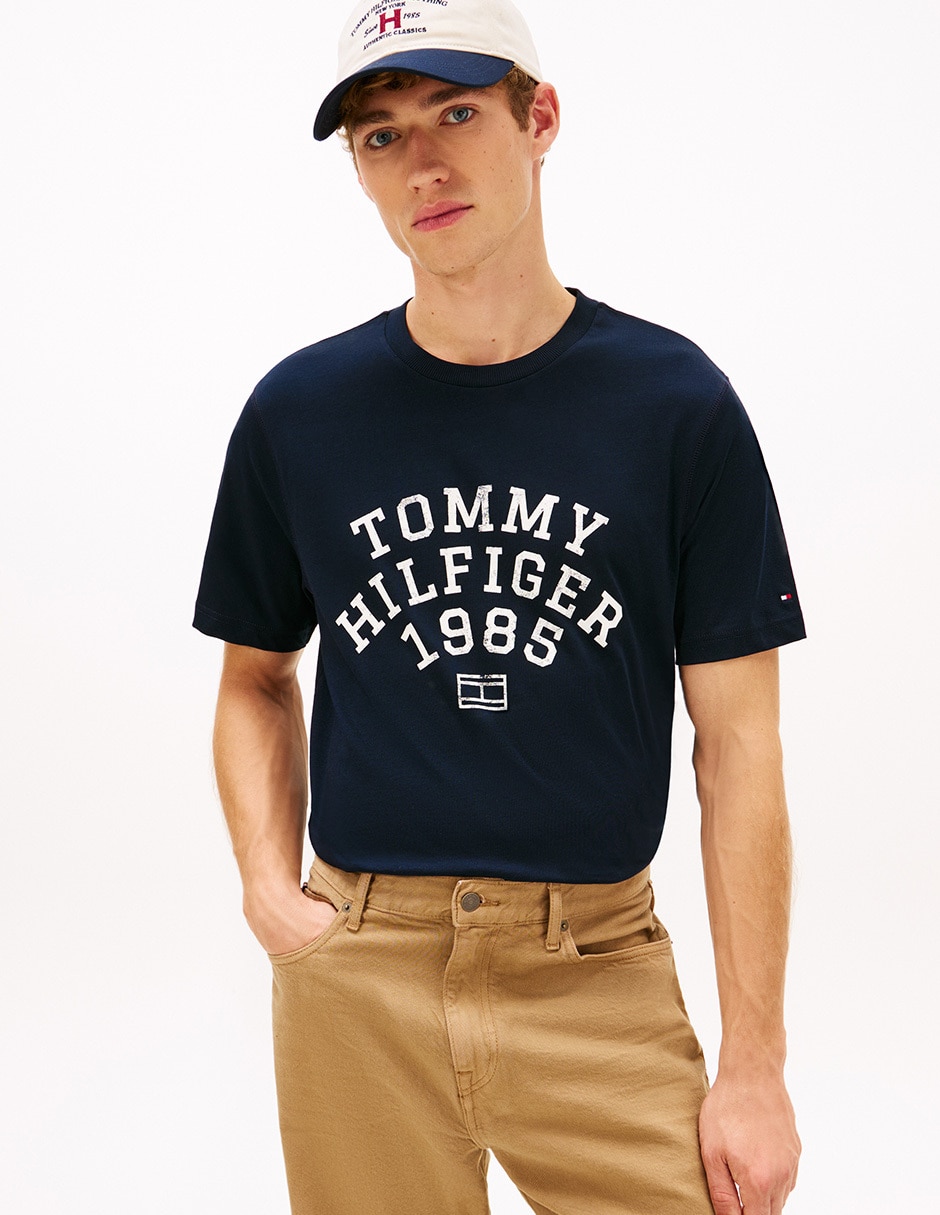 Playera cuello redondo para hombre