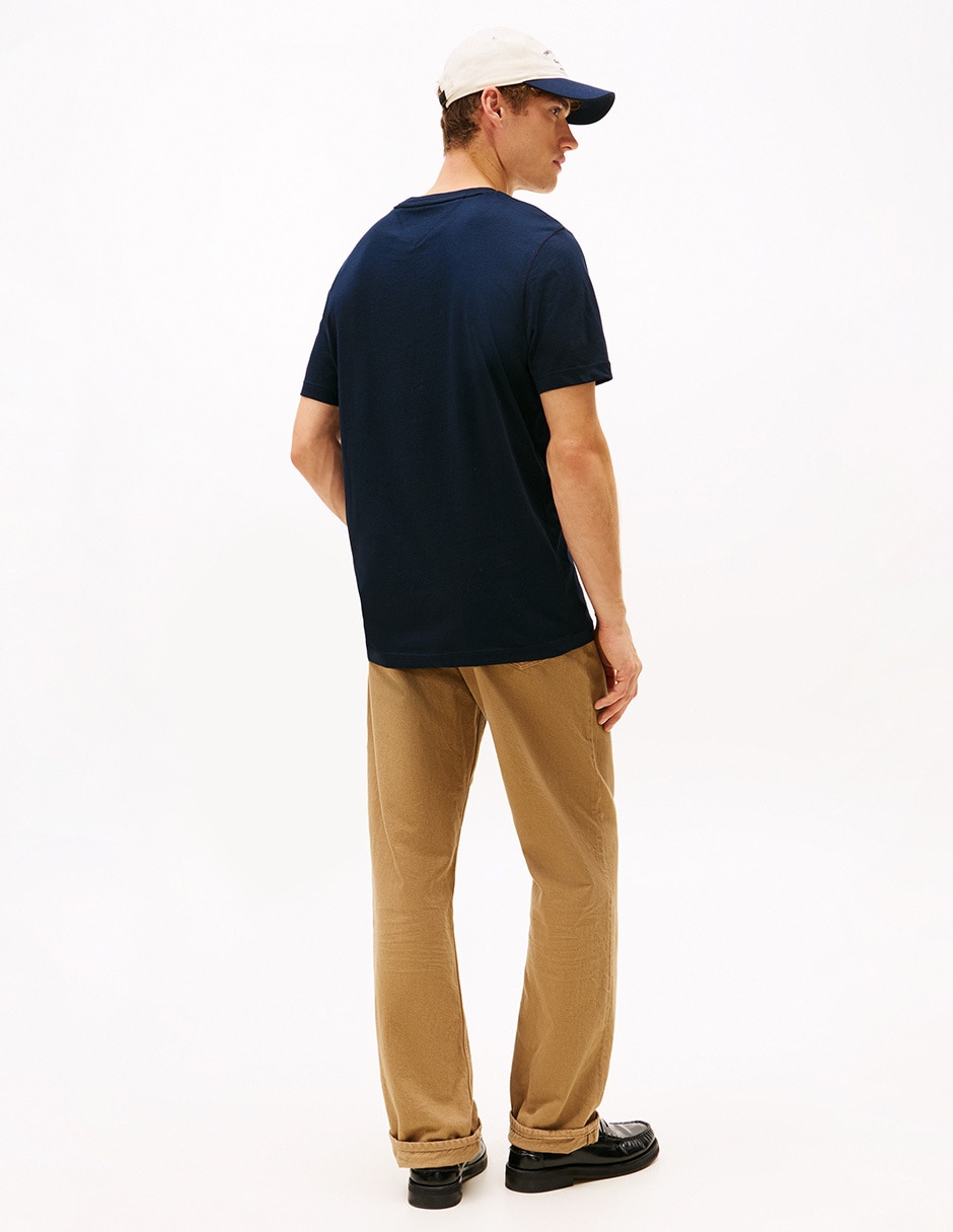 Playera cuello redondo para hombre 4