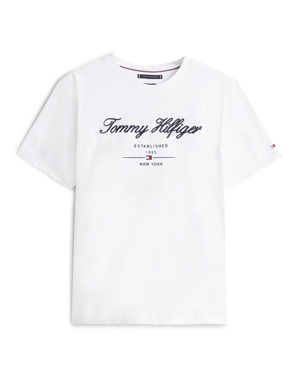 Playera cuello redondo para hombre