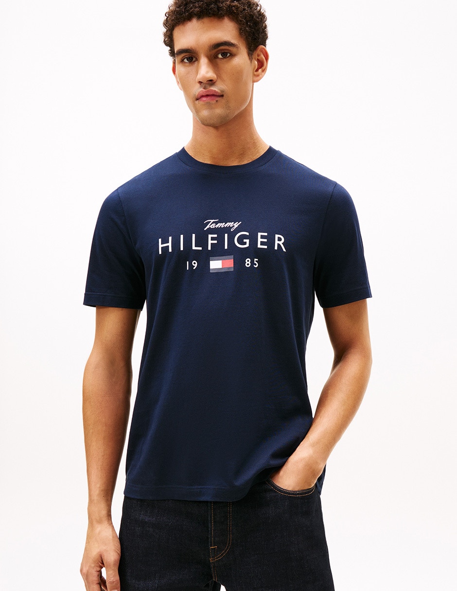Playera cuello redondo para hombre