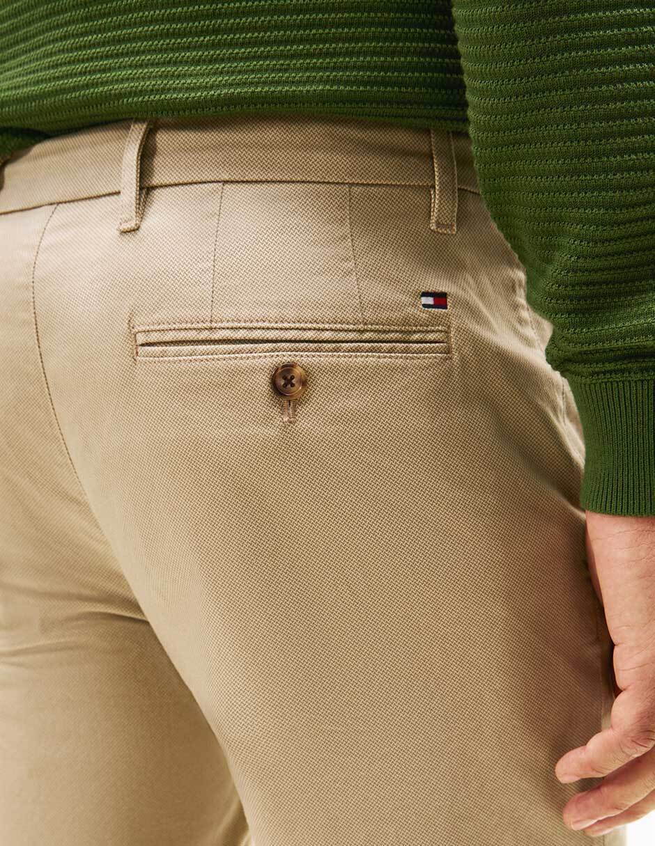 Pantalón casual regular de algodón para hombre 3