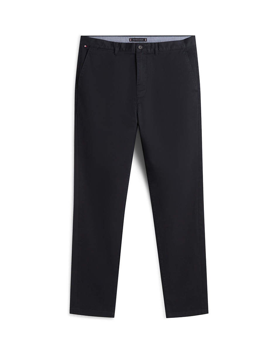 Pantalón regular de algodón para hombre