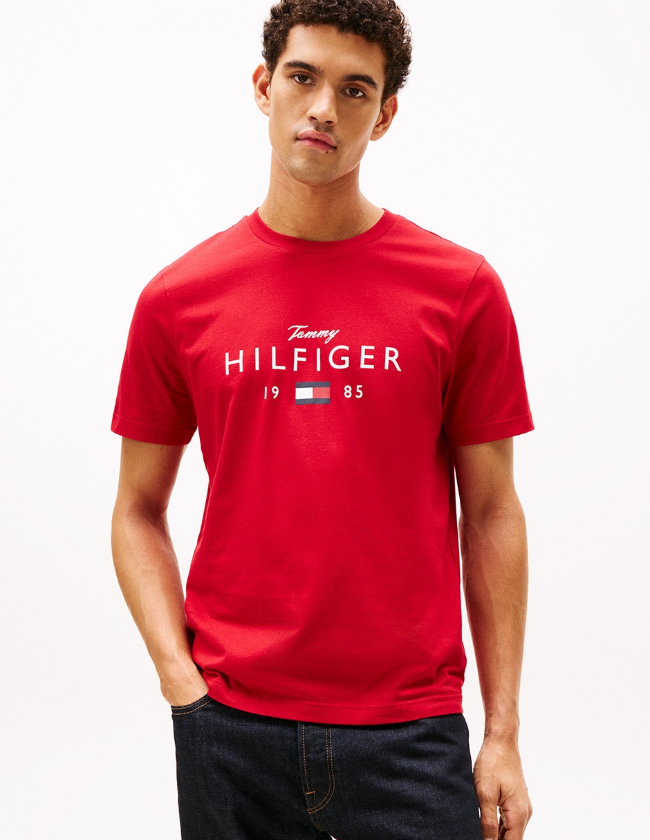 Playera cuello redondo para hombre