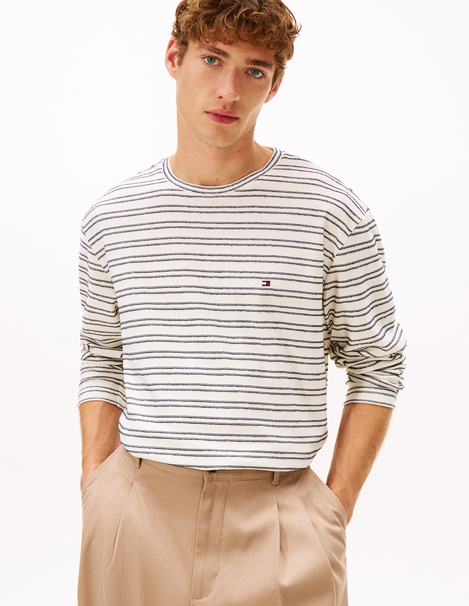 Playera cuello redondo para hombre