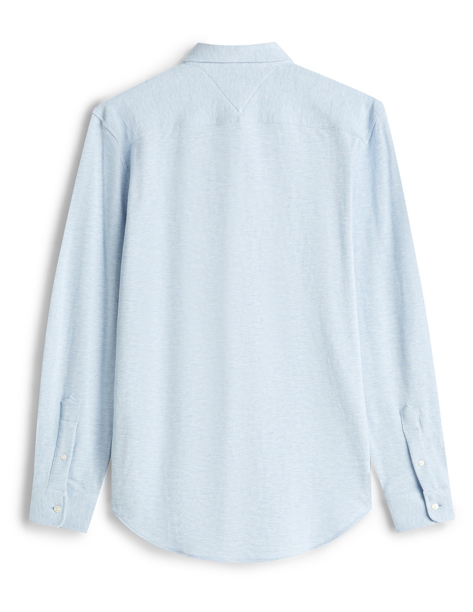 Camisa casual de algodón manga larga para hombre 2